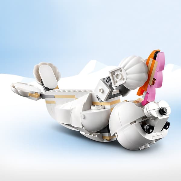 LEGO Creator 3 i 1 31133 LEGO CREATOR KLODSER HVID KANIN PAPEGØJE SÆL