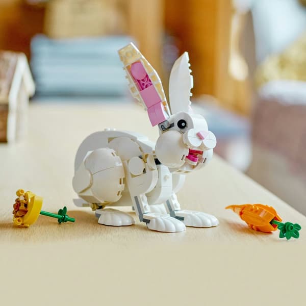 LEGO Creator 3 i 1 31133 LEGO CREATOR KLODSER HVID KANIN PAPEGØJE SÆL