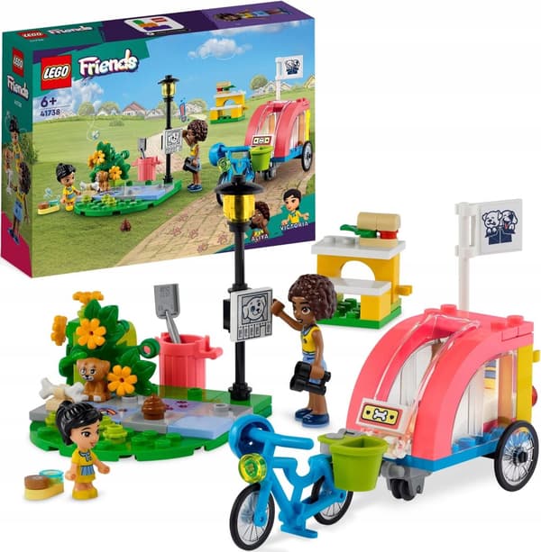 LEGO Friends 41738 Hunderedningscykel