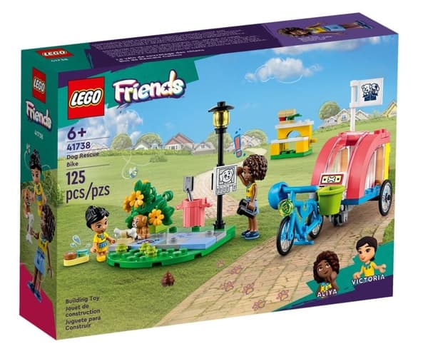 LEGO Friends 41738 Hunderedningscykel