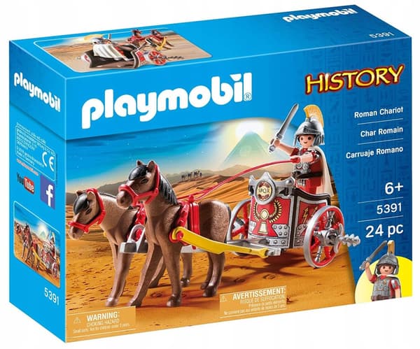 Playmobil 5391 Romersk Vogn Rom Romersk Historie