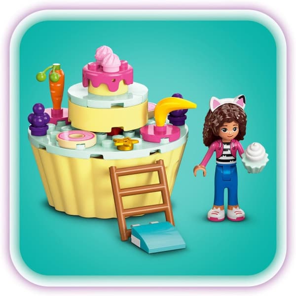 LEGO Gabis Kattehus 10785 Bag en Kage med Sweetie