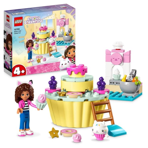 LEGO Gabis Kattehus 10785 Bag en Kage med Sweetie