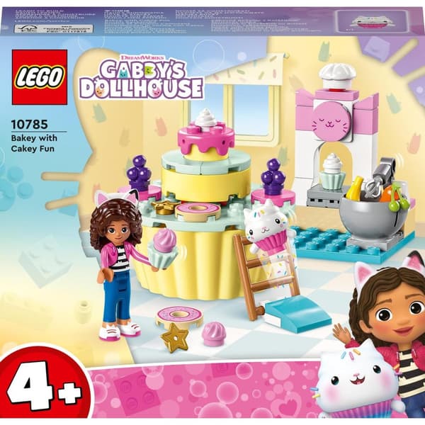 LEGO Gabis Kattehus 10785 Bag en Kage med Sweetie