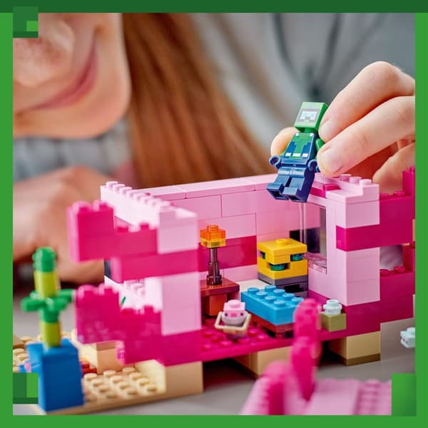 LEGO Minecraft 21247 LEGO Minecraft 21247 Aksolotlin talo
