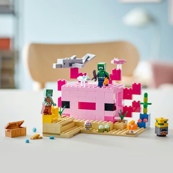LEGO Minecraft 21247 LEGO Minecraft 21247 Aksolotlin talo
