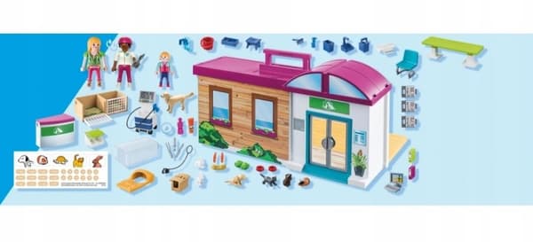 Playmobil 71715 Mobil djurklinik