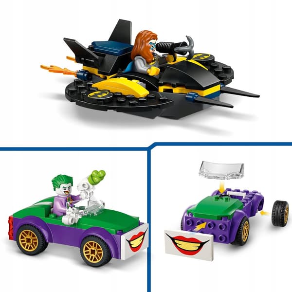 LEGO Super Heroes 76272 Lepakkoluola Batmanin, Batgirlin ja Jokerin kanssa