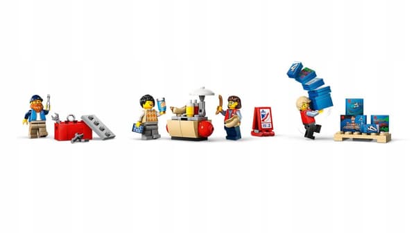 LEGO City 60440 - Keltainen TIR-kuljetusauto