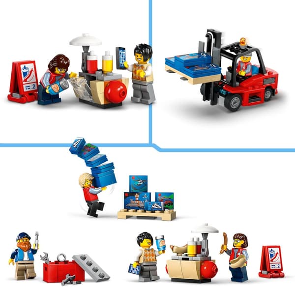 LEGO City 60440 - Keltainen TIR-kuljetusauto