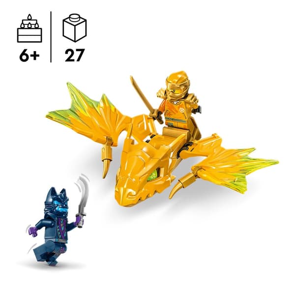 LEGO Ninjago 71803 Arin ja lohikäärmeen hyökkäys Kultainen Ninja