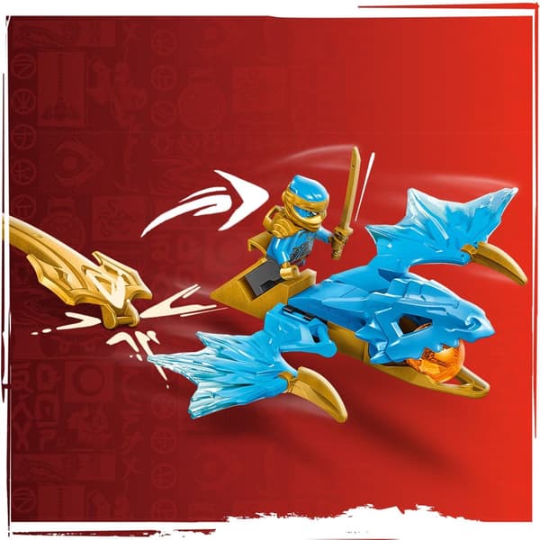 LEGO Ninjago Nya and the Dragon Attack 71802 Blue Ninja