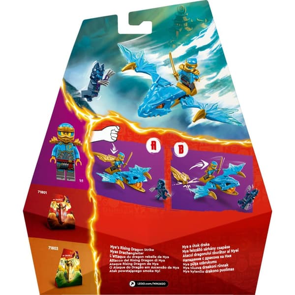 LEGO Ninjago Nya and the Dragon Attack 71802 Blue Ninja