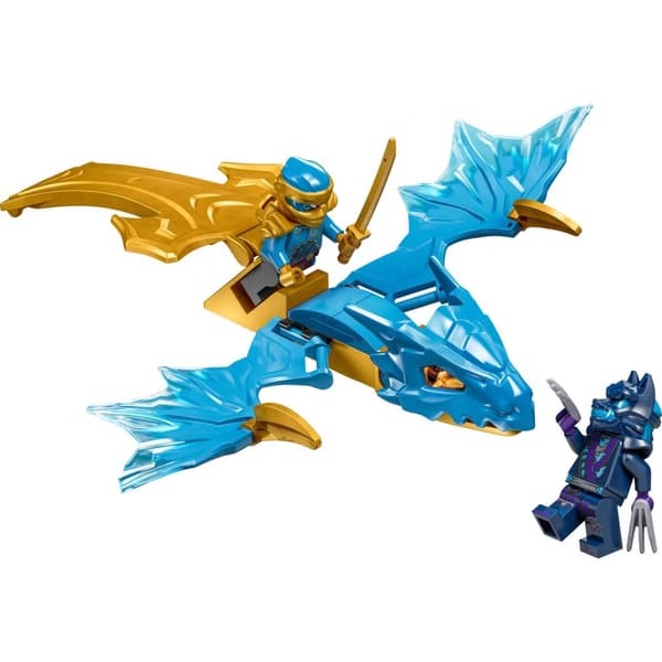 LEGO Ninjago Nya and the Dragon Attack 71802 Blue Ninja