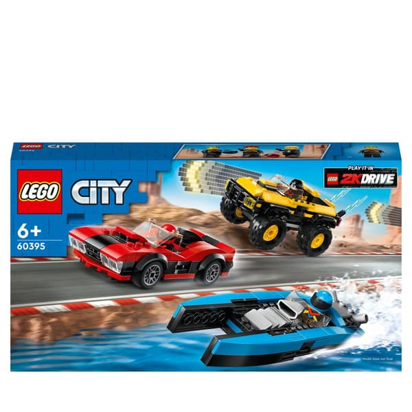 LEGO City 60395 Den stora kapplöpningen Set Den stora kapplöpningen