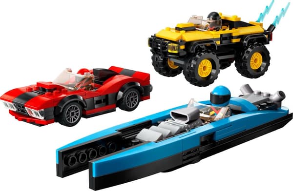 LEGO City 60395 Den stora kapplöpningen Set Den stora kapplöpningen