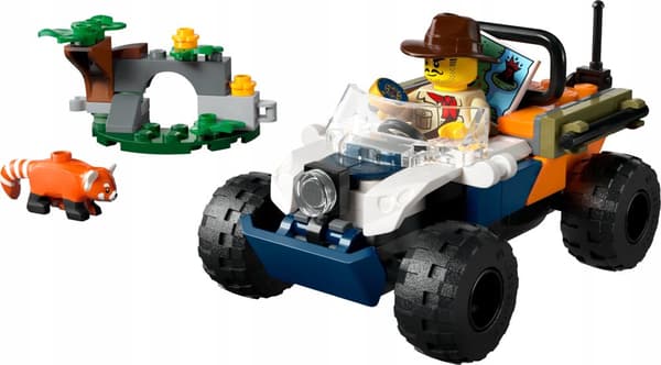 LEGO 60424 Viidakkoseikkailijan mönkijä ja maastoajoneuvo