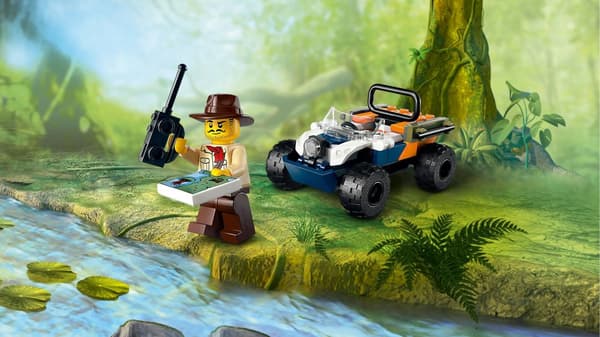 LEGO 60424 Viidakkoseikkailijan mönkijä ja maastoajoneuvo