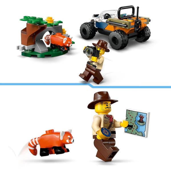 LEGO 60424 Viidakkoseikkailijan mönkijä ja maastoajoneuvo