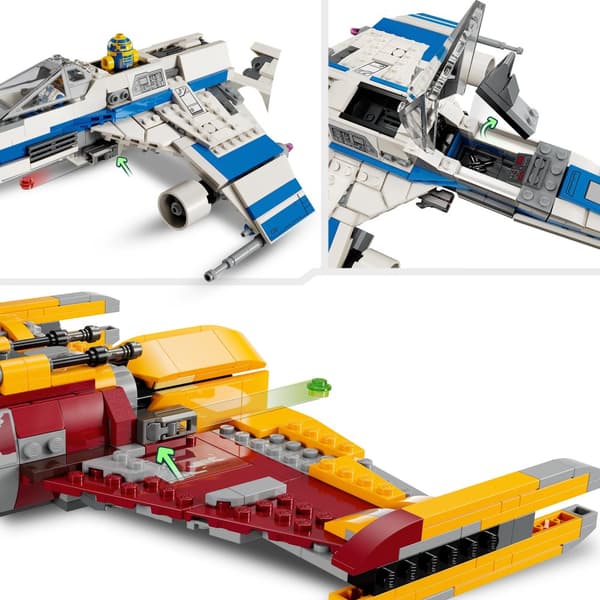 LEGO Star Wars 75364 New Republic E-Wing vs. Shin Hati-jagerfly