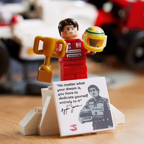 LEGO ICONS 10330 Ikoner 10330 McLaren MP4/4 og Ayrton Senna Formel 1 F1