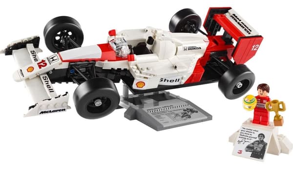 LEGO ICONS 10330 Ikoner 10330 McLaren MP4/4 og Ayrton Senna Formel 1 F1