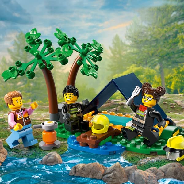 LEGO City 60412 Firehjulstrækker Brandbil og Redningsbåd