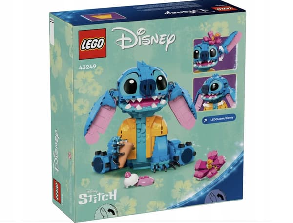 LEGO DISNEY STITCH 43249 FIGURKARAKTÄRSSET 2024 FLYTTBAR