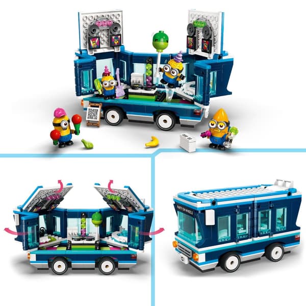 LEGO Minions 75581 Skurken Mig 4 75581 Mimoni og den musikalske festbus
