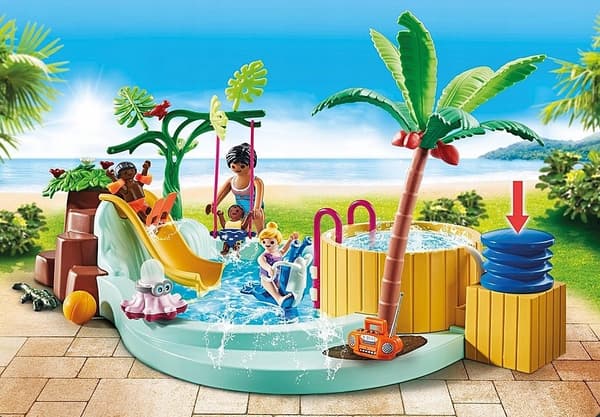 Playmobil 71529 Barnpool med jacuzzi
