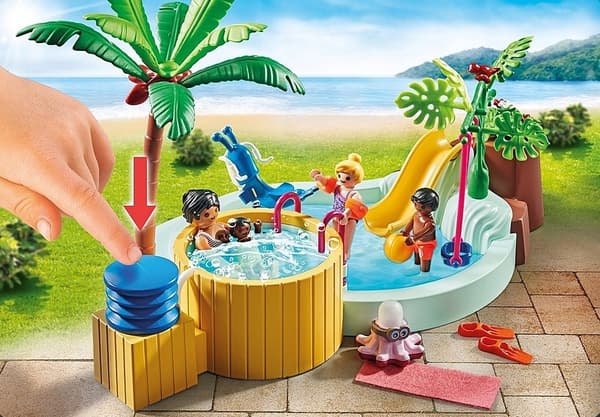 Playmobil 71529 Barnpool med jacuzzi