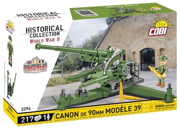 COBI-BLOCK 2294 CANON DE 90 MM-MODELLER 1939