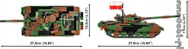 Cobi 2624 T-72M1R Tank VÆBNEDE STYRKER T-72M1R (PL/UA)