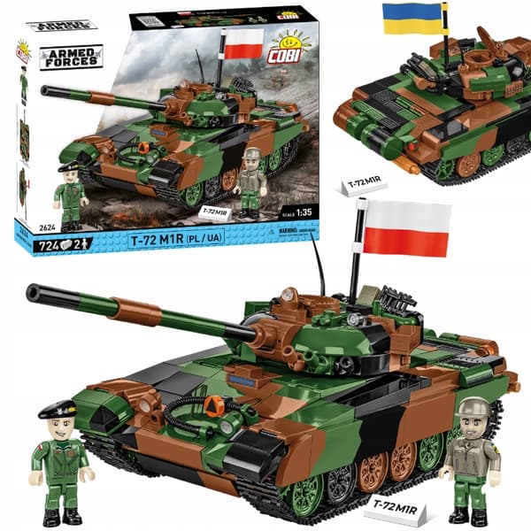 Cobi 2624 T-72M1R Tank VÆBNEDE STYRKER T-72M1R (PL/UA)