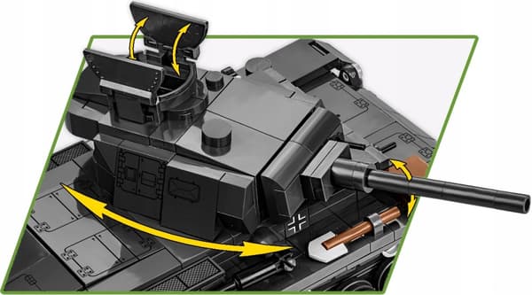 COBI 2289 TANK Panzer III Ausf.J 590 element Panzerkampfwagen III BLOCKAR