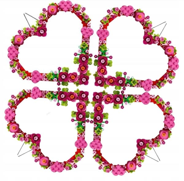 LEGO Creator 40638 Hjärtformad Blomdekoration Hängsmycke