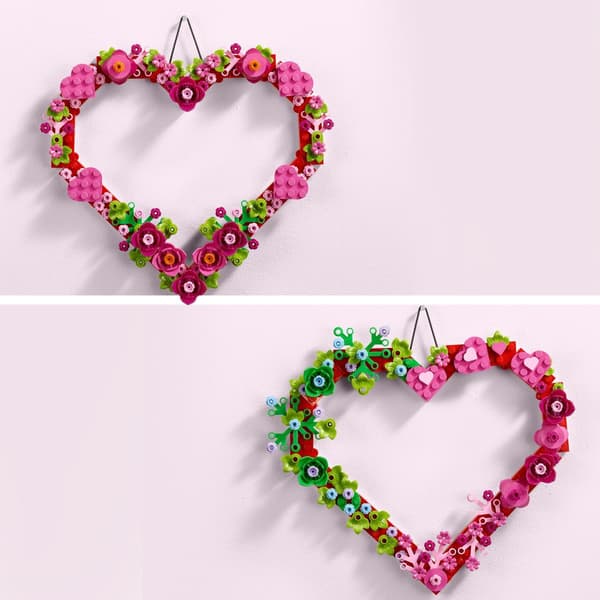 LEGO Creator 40638 Hjerteformet Blomsterornament Vedhæng