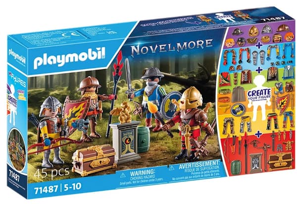Playmobil 71487 Knights Novelmore figurer rustningsset
