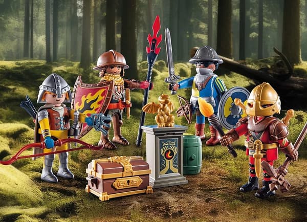 Playmobil 71487 Knights Novelmore figurer rustningsset