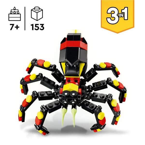 LEGO Creator 31159 Creator 31159 Vilde dyr: Overraskende edderkop