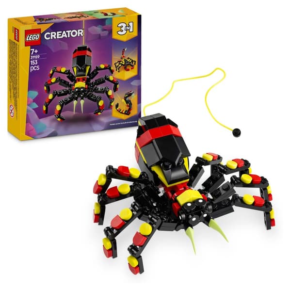 LEGO Creator 31159 Creator 31159 Vilde dyr: Overraskende edderkop
