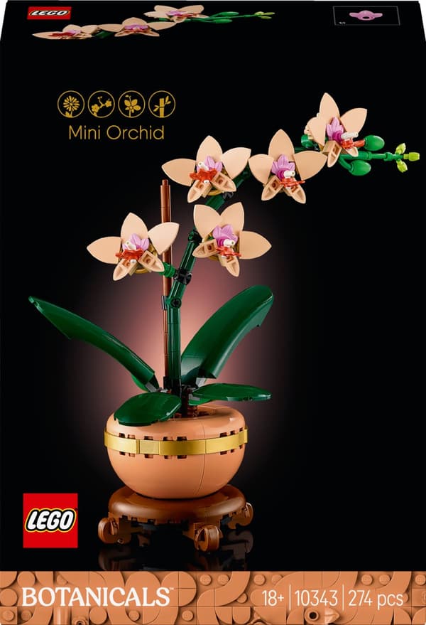 LEGO botanicals LILLE ORKIDÉ 10343 blomst blomst blomster