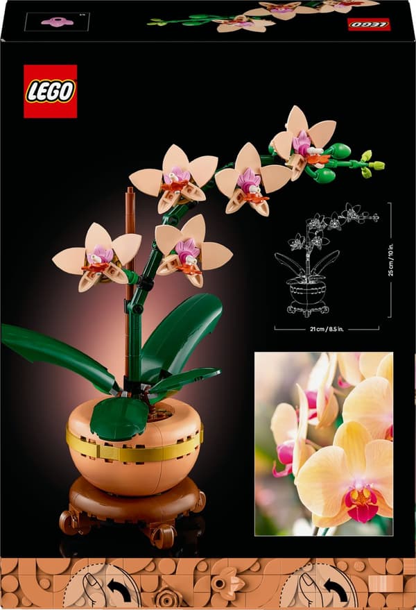 LEGO botanicals LILLE ORKIDÉ 10343 blomst blomst blomster