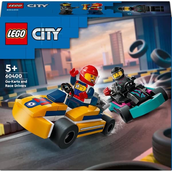 LEGO City 60400 Gokarts og Racerbiler