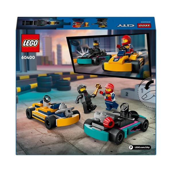 LEGO City 60400 Gokarts og Racerbiler
