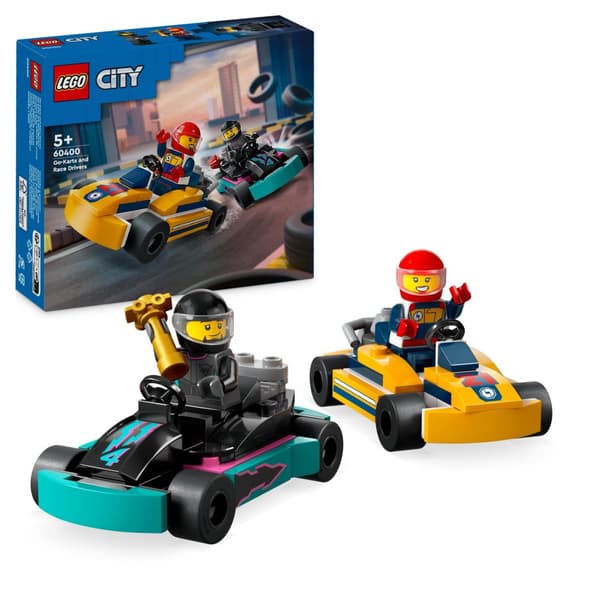 LEGO City 60400 Gokarts og Racerbiler