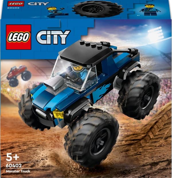 LEGO City 60402 Blå Monstertruck