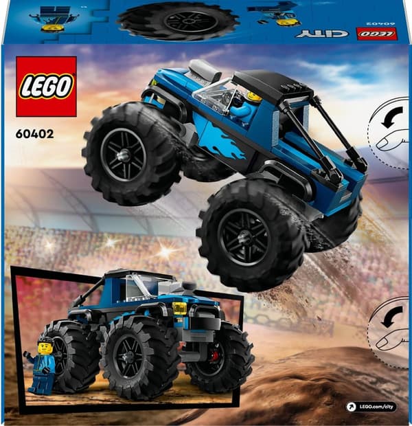 LEGO City 60402 Blå Monstertruck