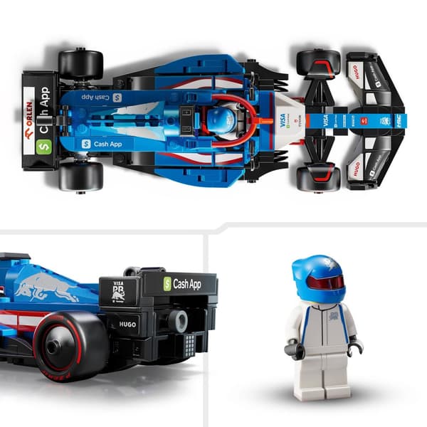LEGO Speed Champions 77246 F1 Visa Cash App RB VCARB 01