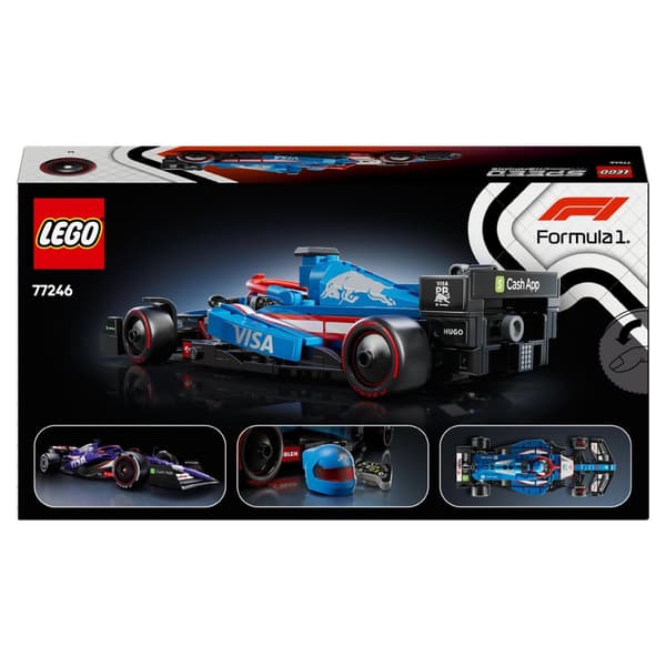 LEGO Speed Champions 77246 F1 Visa Cash App RB VCARB 01